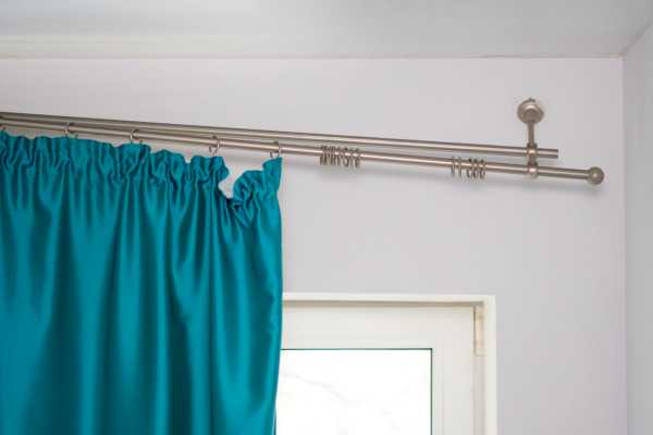 Attach The Curtain Rods Or Wire