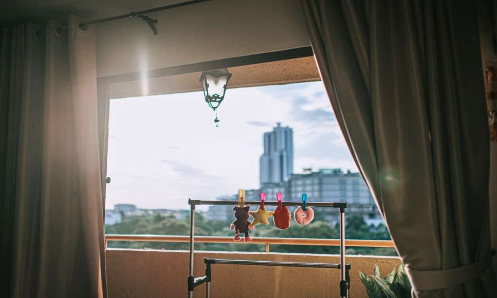 How To Hang Outdoor Curtains On Balcony