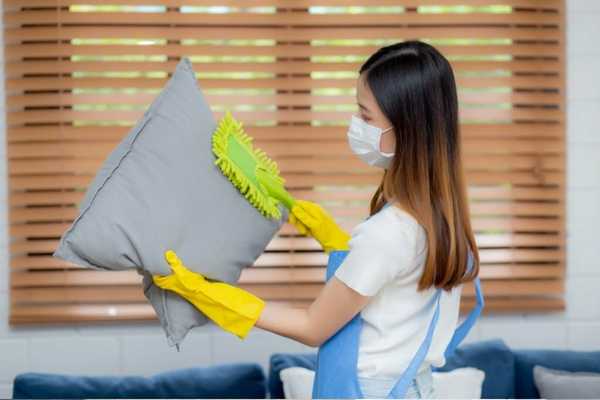 Brush Or Fluff The Clean Outdoor Cushions