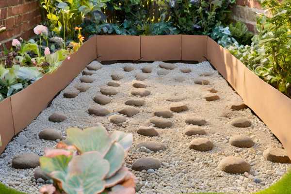 Use Gravel To Fill Holes And Create Barriers In The Garden
