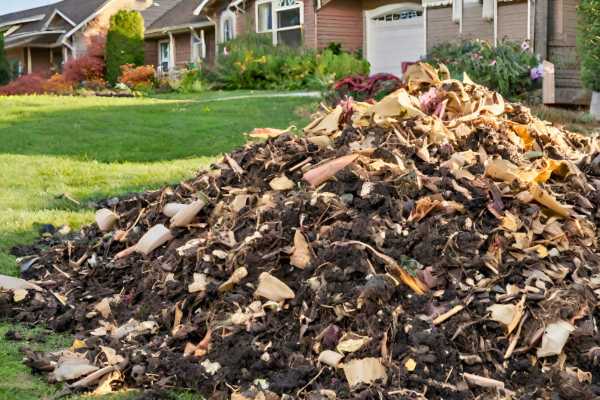 Compost The Yard Waste From Landscaping Cleanup