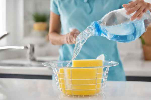 Mix Water With A Mild Detergent Or Soap