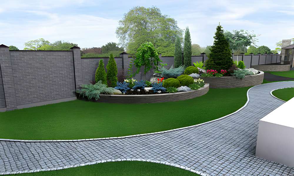 Brick Lawn Edging Ideas