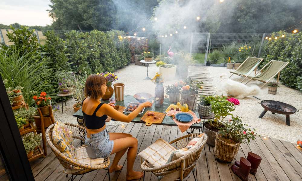 Backyard Barbeque Area Ideas