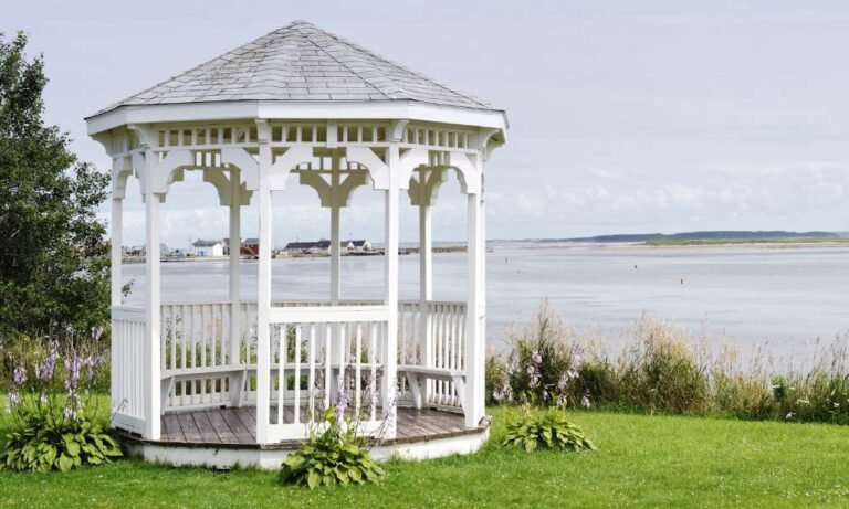 How To Anchor Gazebo To Concrete Without Drilling - Wakeful Home