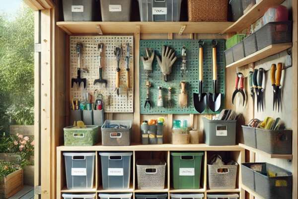 Right Storage Solutions For Your Shed