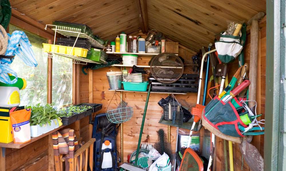 How To Organize A Garden Shed