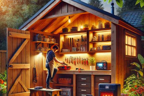 Understanding The Benefits Of Having Power In Your Shed