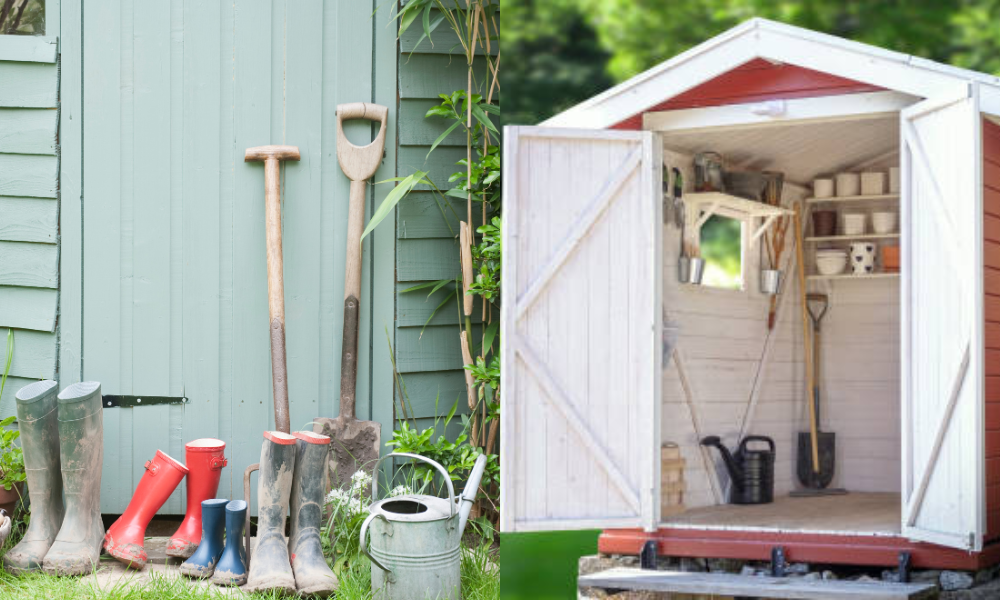 How To Store Garden Tools In Shed