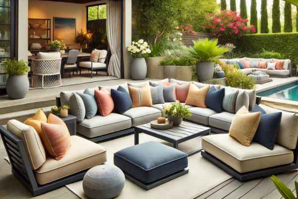 Choosing the Perfect Outdoor Cushions for Deep Seating