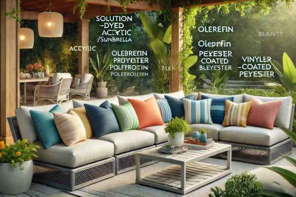 Top Fabric Choices for Outdoor Cushions