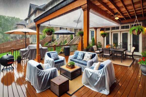 Weatherproofing Your Outdoor Seating in Cincinnati