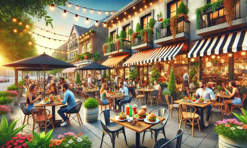 Food With Outdoor Seating