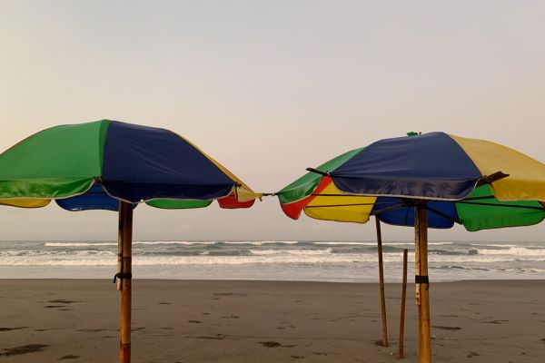 Beach Umbrellas with Sand Anchors